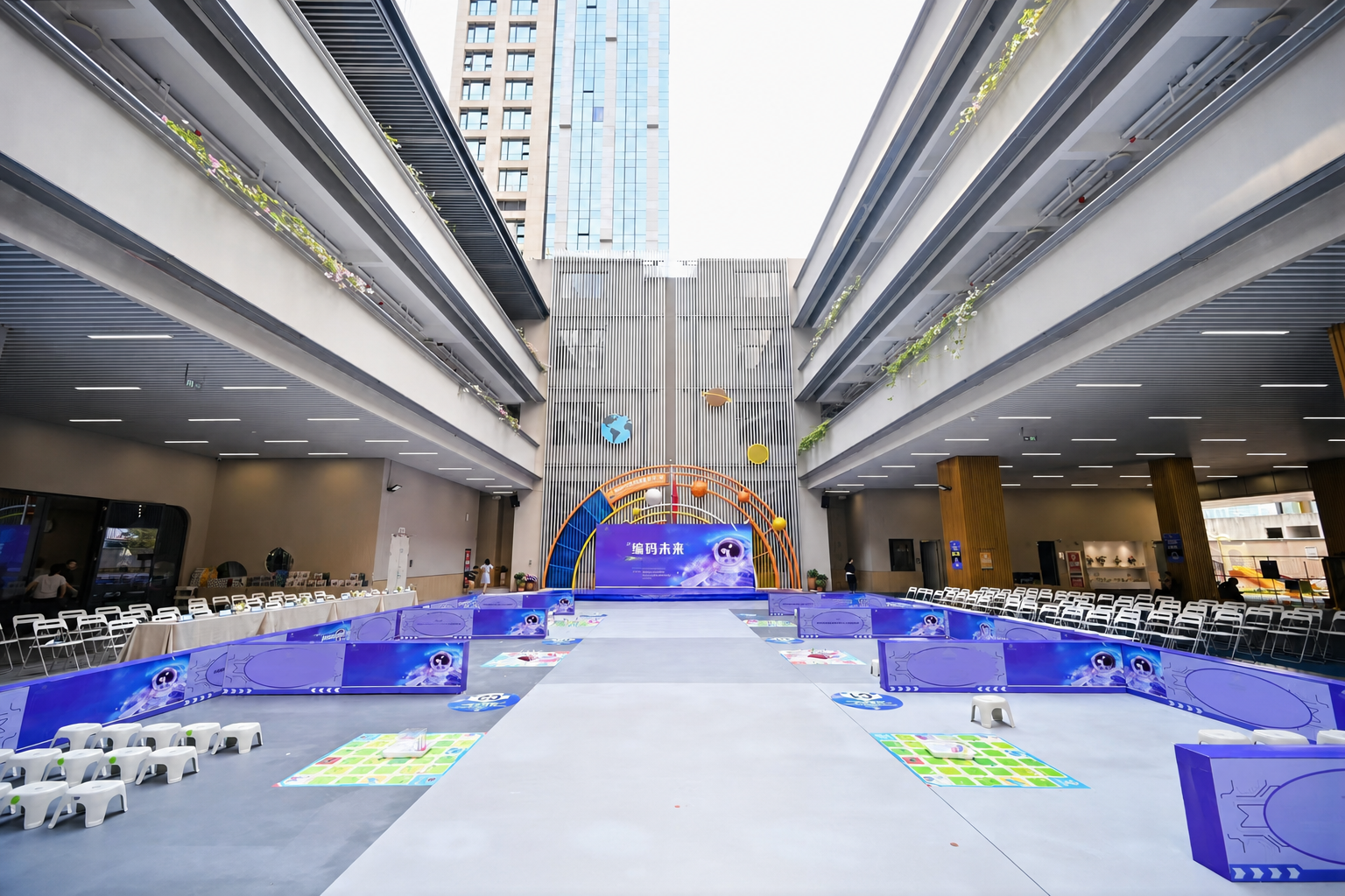编码未来幼儿科技主题活动场地实景
